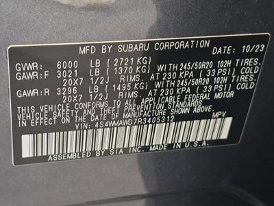 2024 Subaru Ascent Touring
