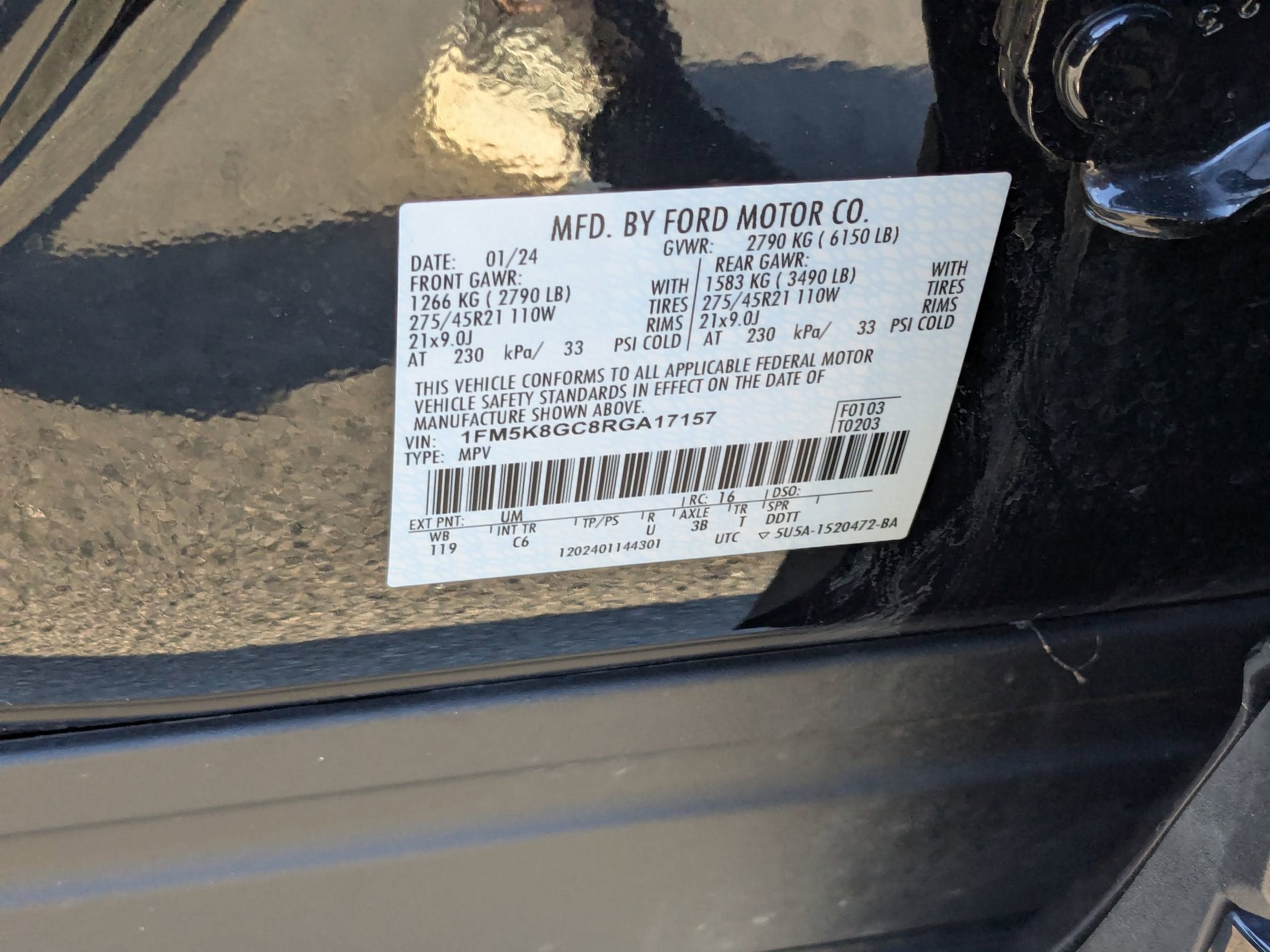 2024 Ford Explorer ST