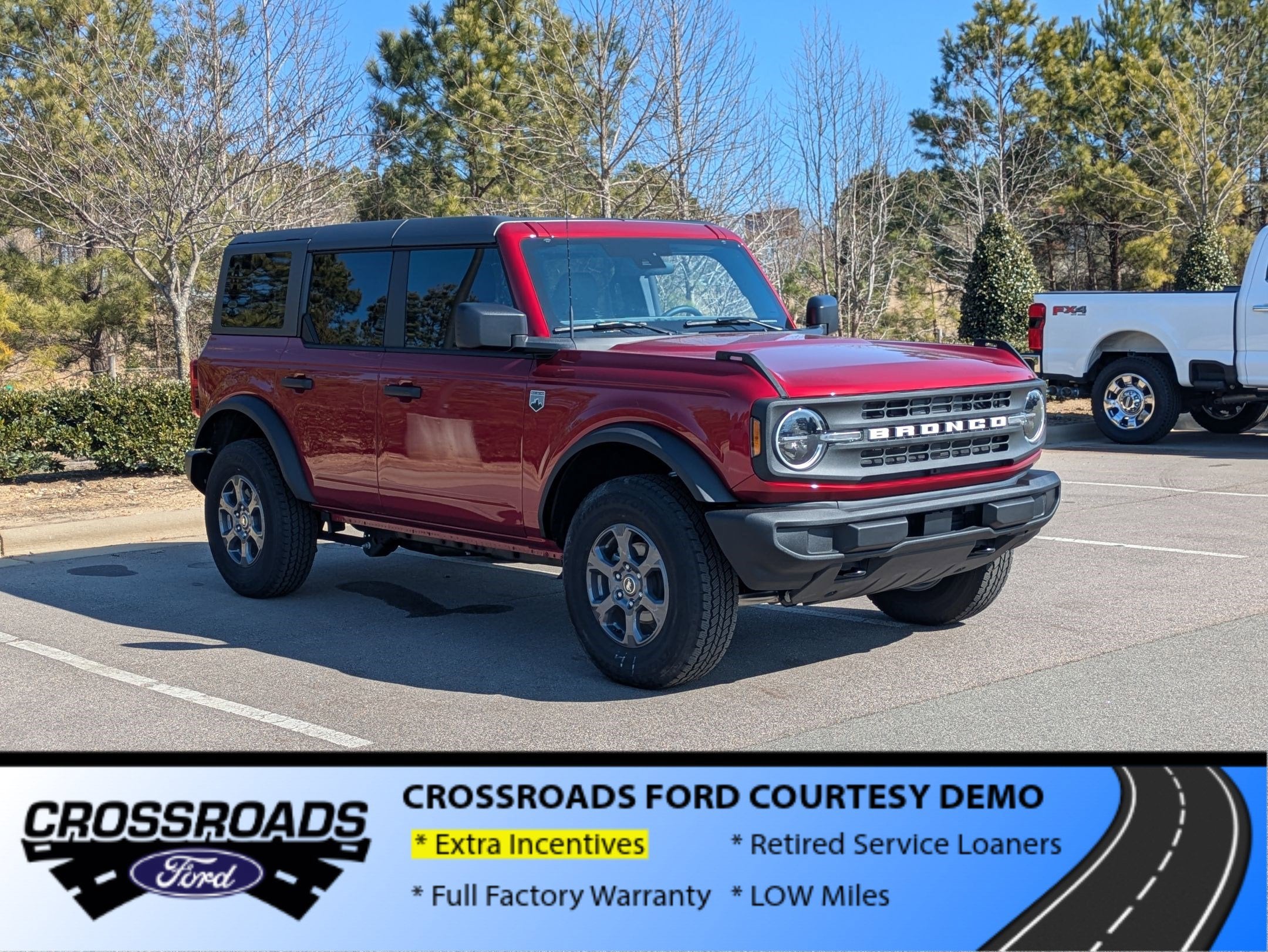 2025 Ford Bronco Big Bend - Crossroads Courtesy Demo