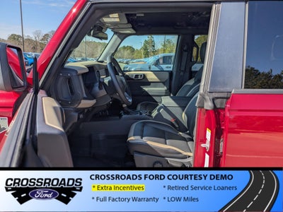 2025 Ford Bronco Big Bend - Crossroads Courtesy Demo
