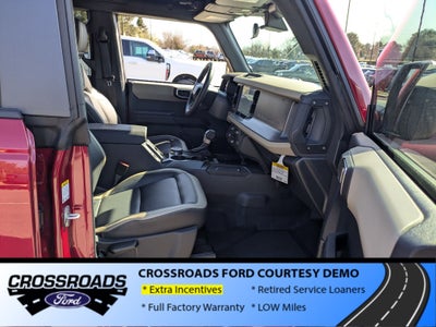 2025 Ford Bronco Big Bend - Crossroads Courtesy Demo