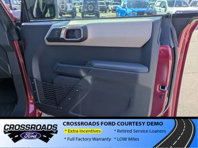 2025 Ford Bronco Big Bend - Crossroads Courtesy Demo