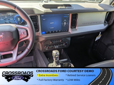 2025 Ford Bronco Outer Banks - Crossroads Courtesy Demo