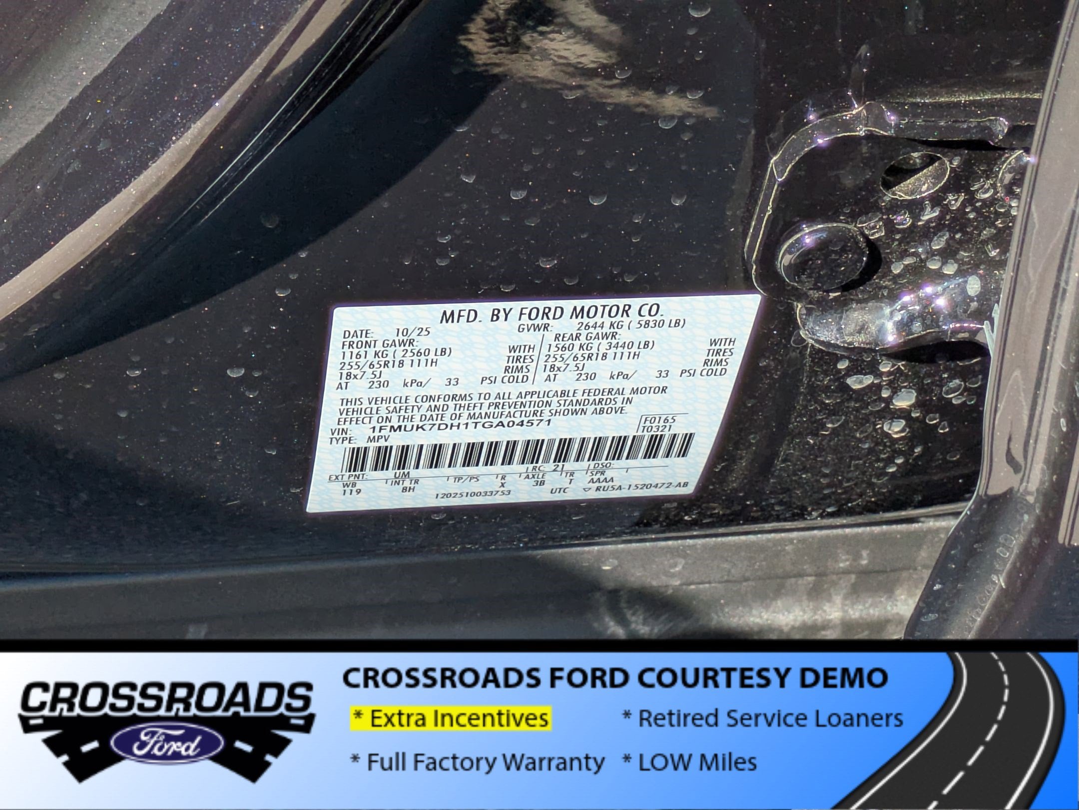 2026 Ford Explorer Active - Crossroads Courtesy Demo