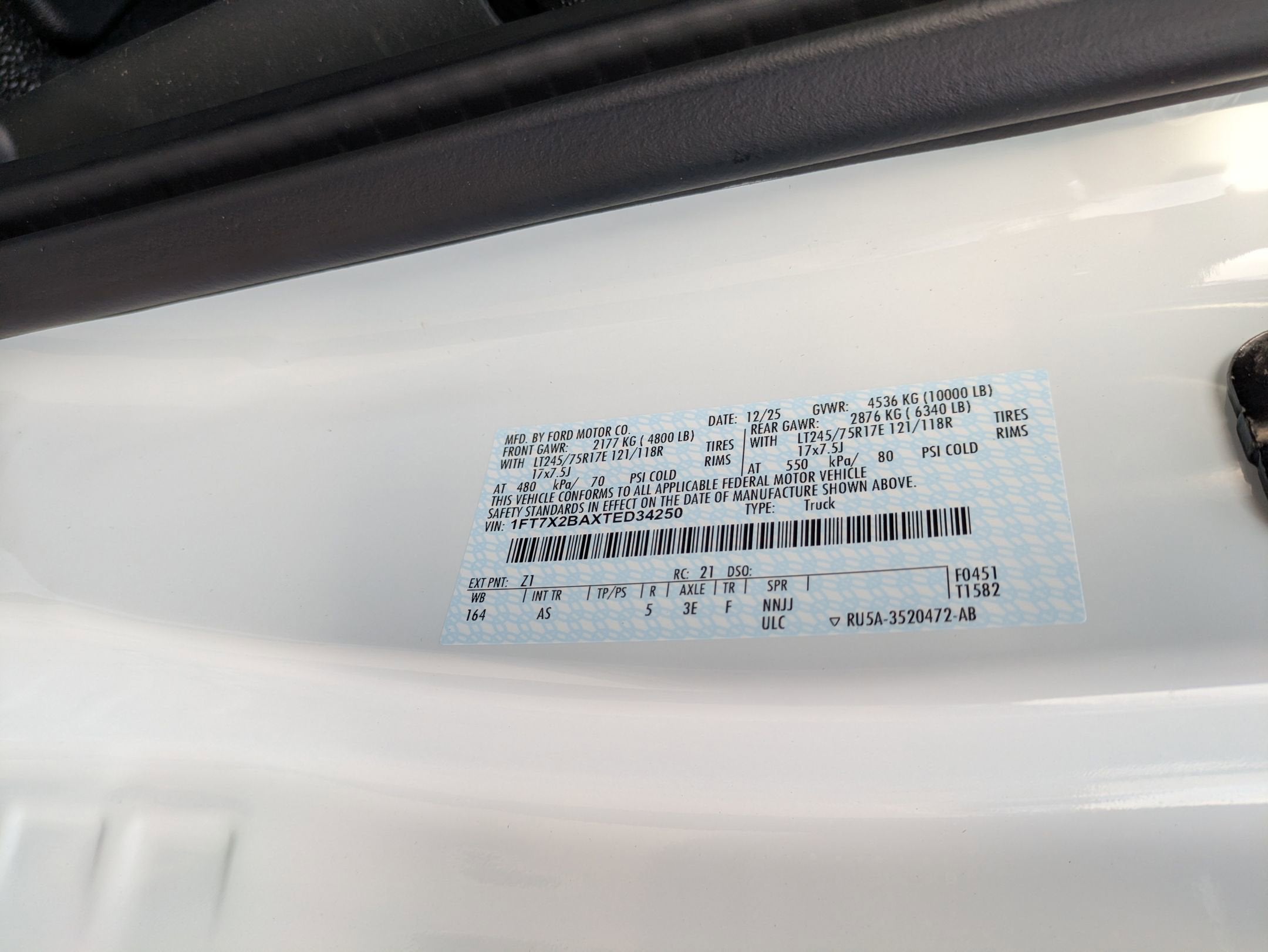 2026 Ford Super Duty F-250 SRW XL