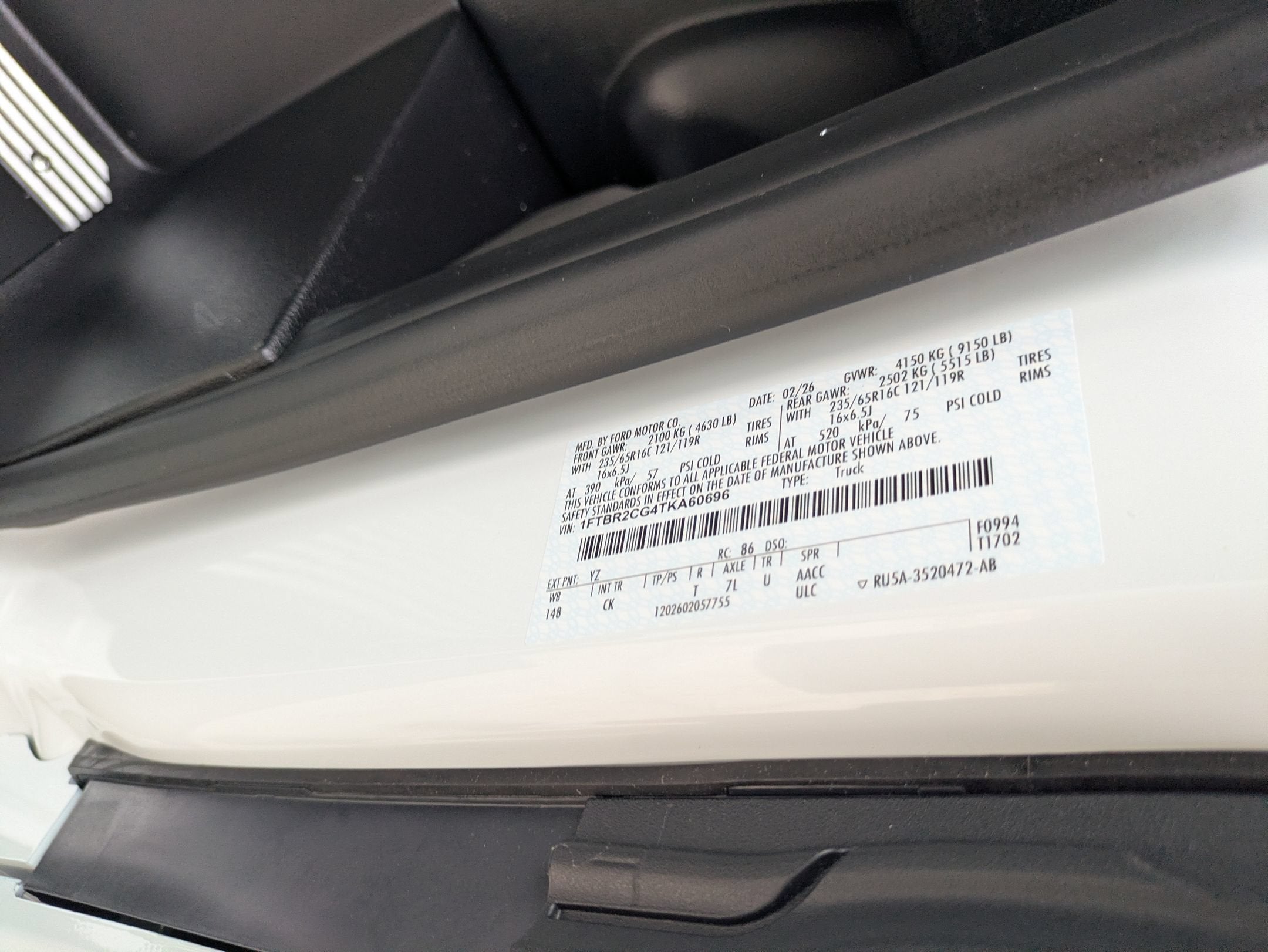 2026 Ford Transit Medium Roof Explorer Conversion 9 Passenger T-250 148" Med Rf 9150 GVWR AWD