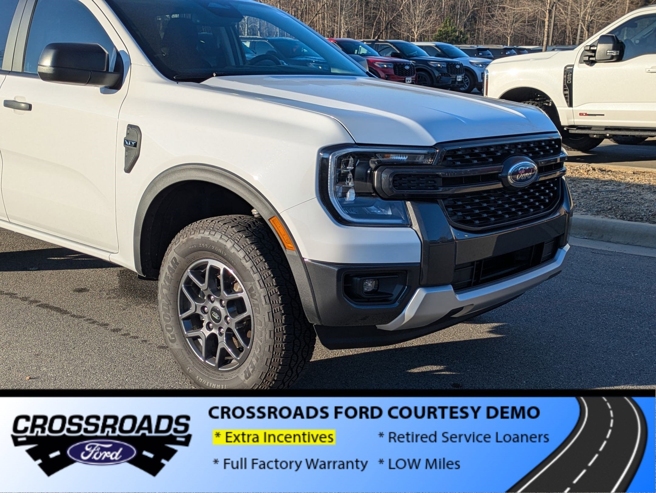 2025 Ford Ranger XLT - Crossroads Courtesy Demo