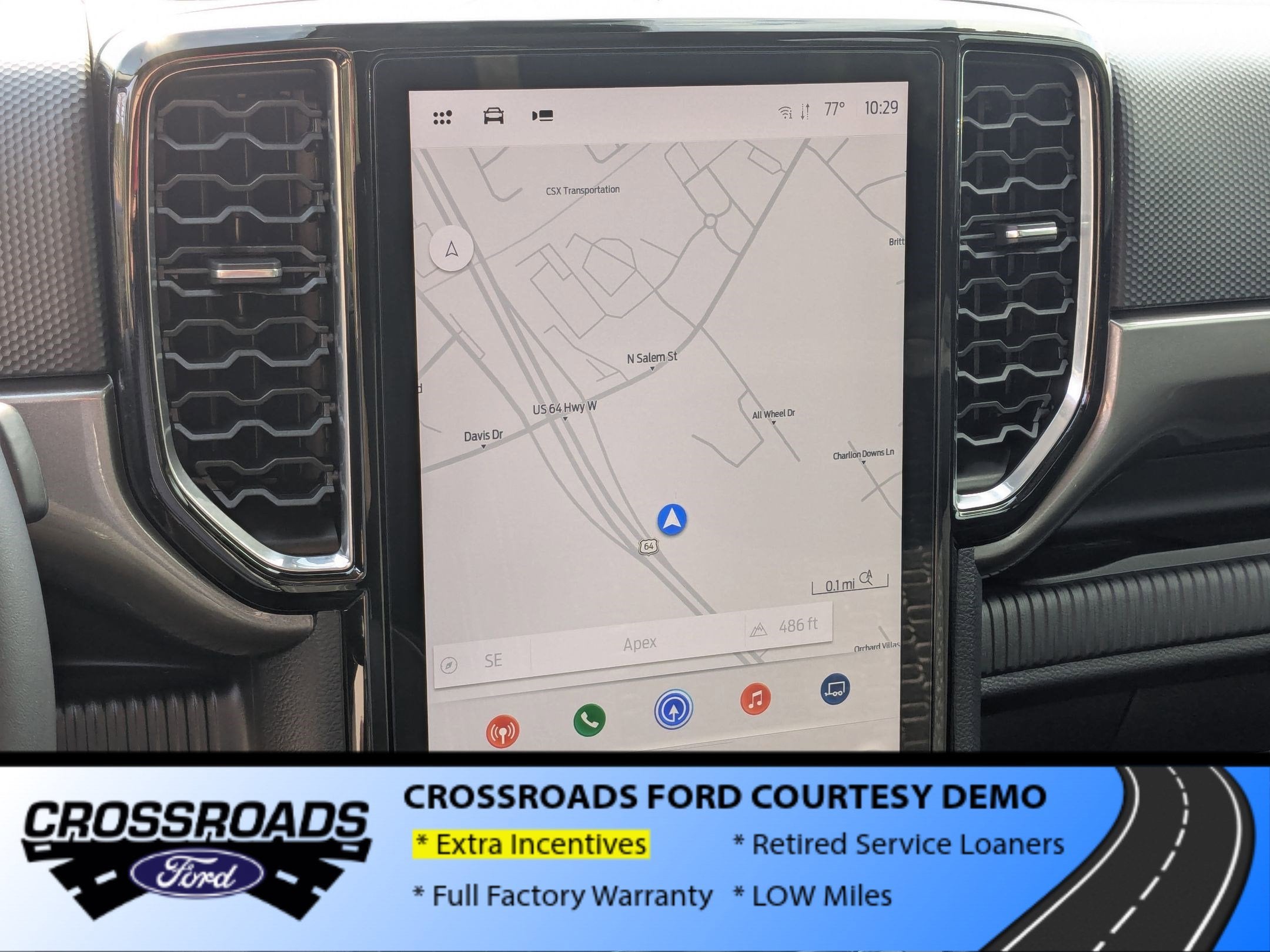 2025 Ford Ranger XLT - Crossroads Courtesy Demo
