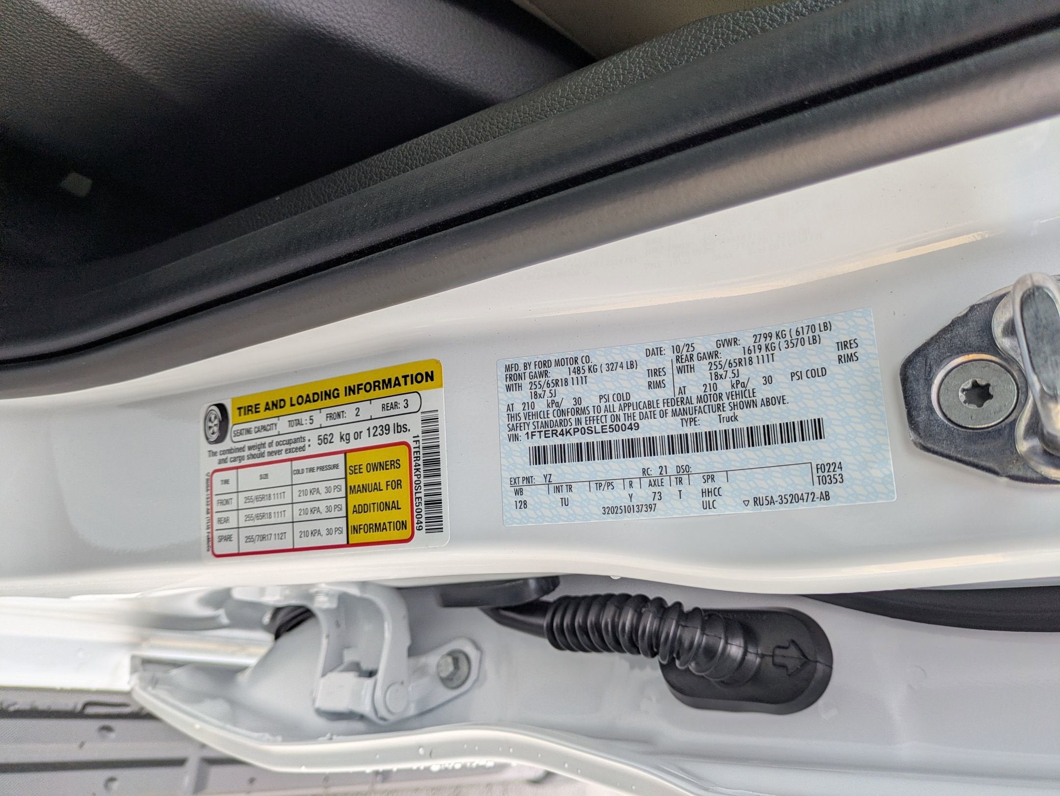 2025 Ford Ranger LARIAT