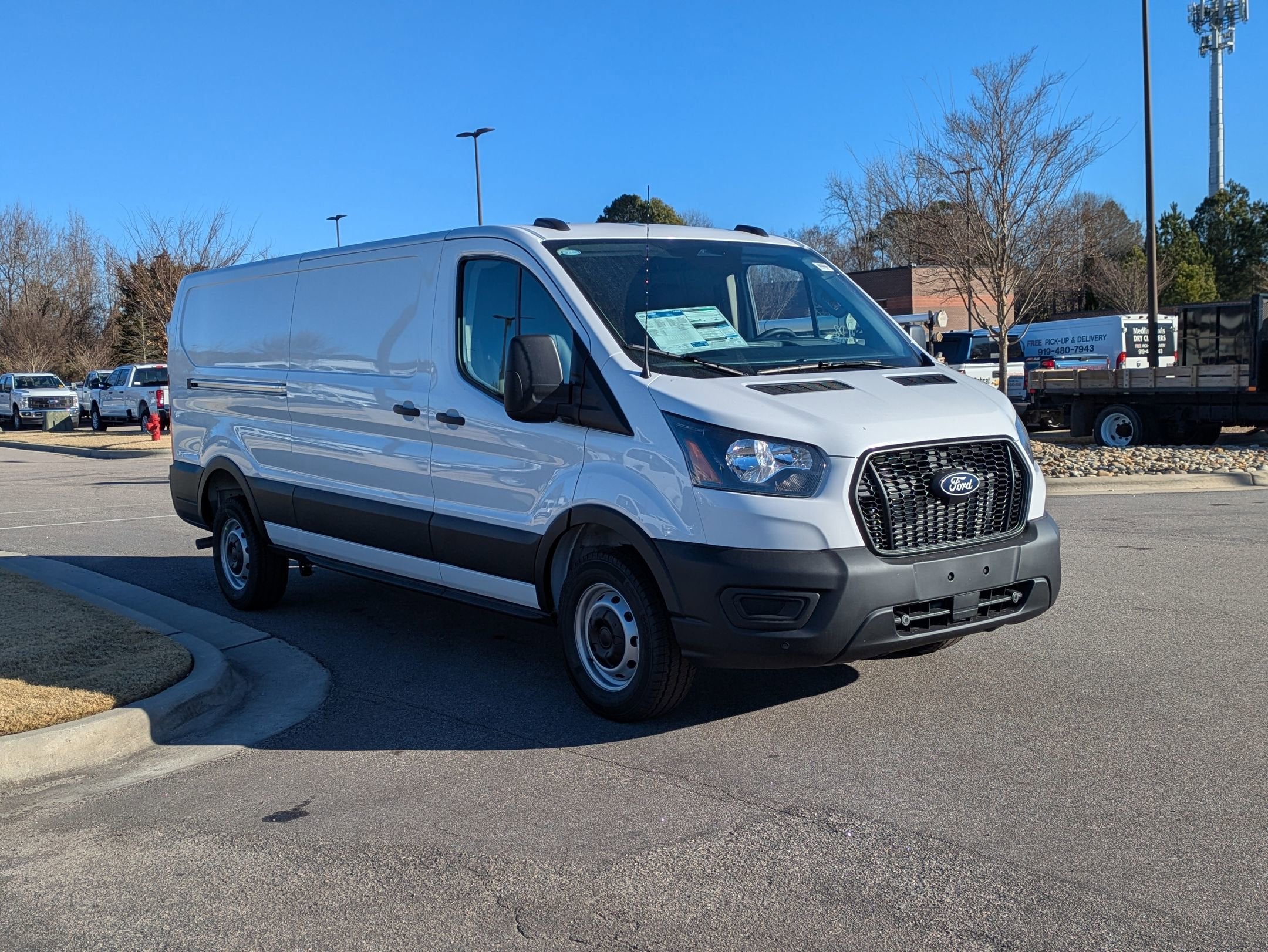 2026 Ford Transit Cargo Van T-150 130" Low Rf 8800 GVWR RWD