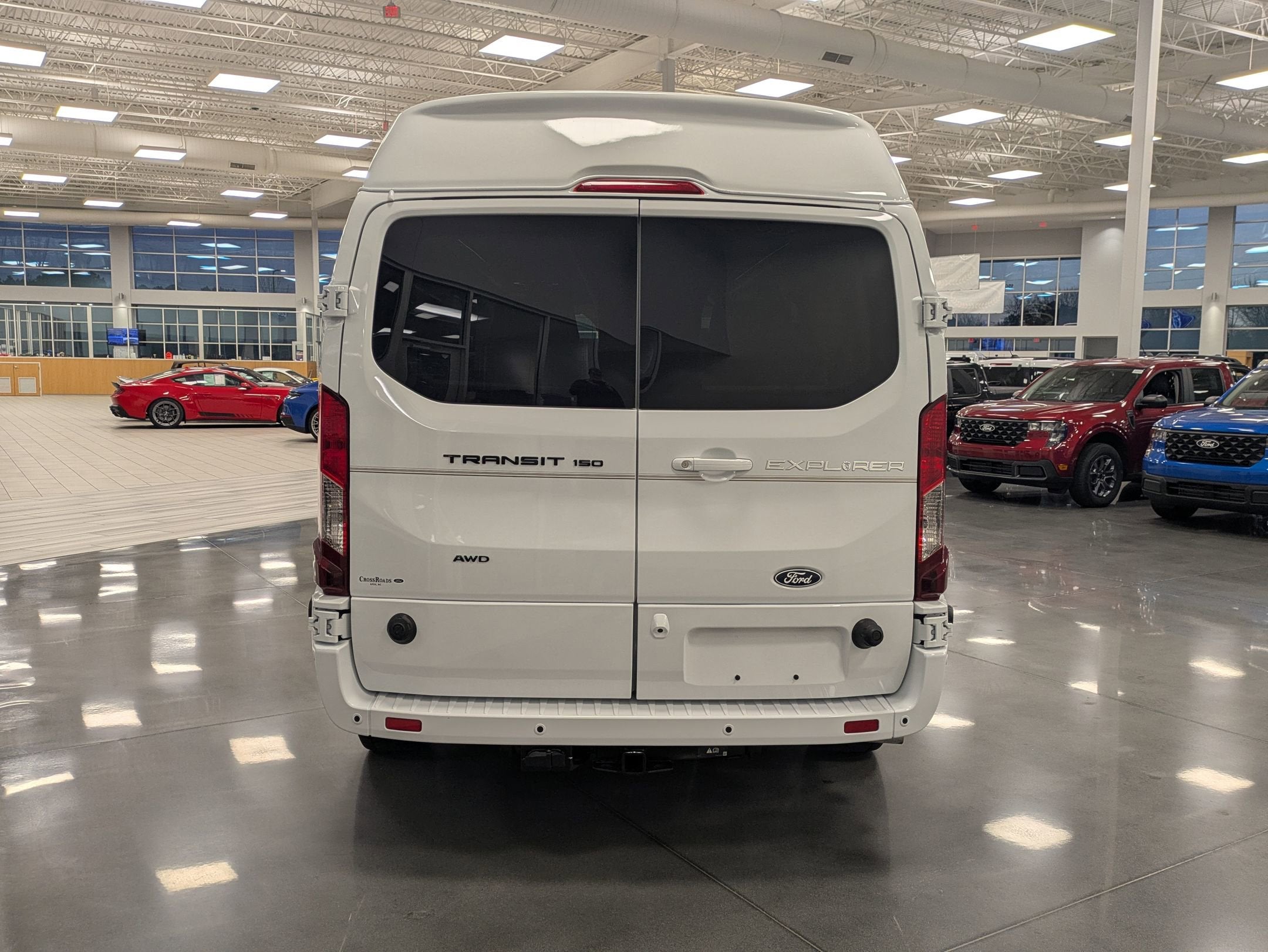 2026 Ford Transit Explorer Conversion 9 Passenger T-150 130" Low Rf 8800 GVWR AWD
