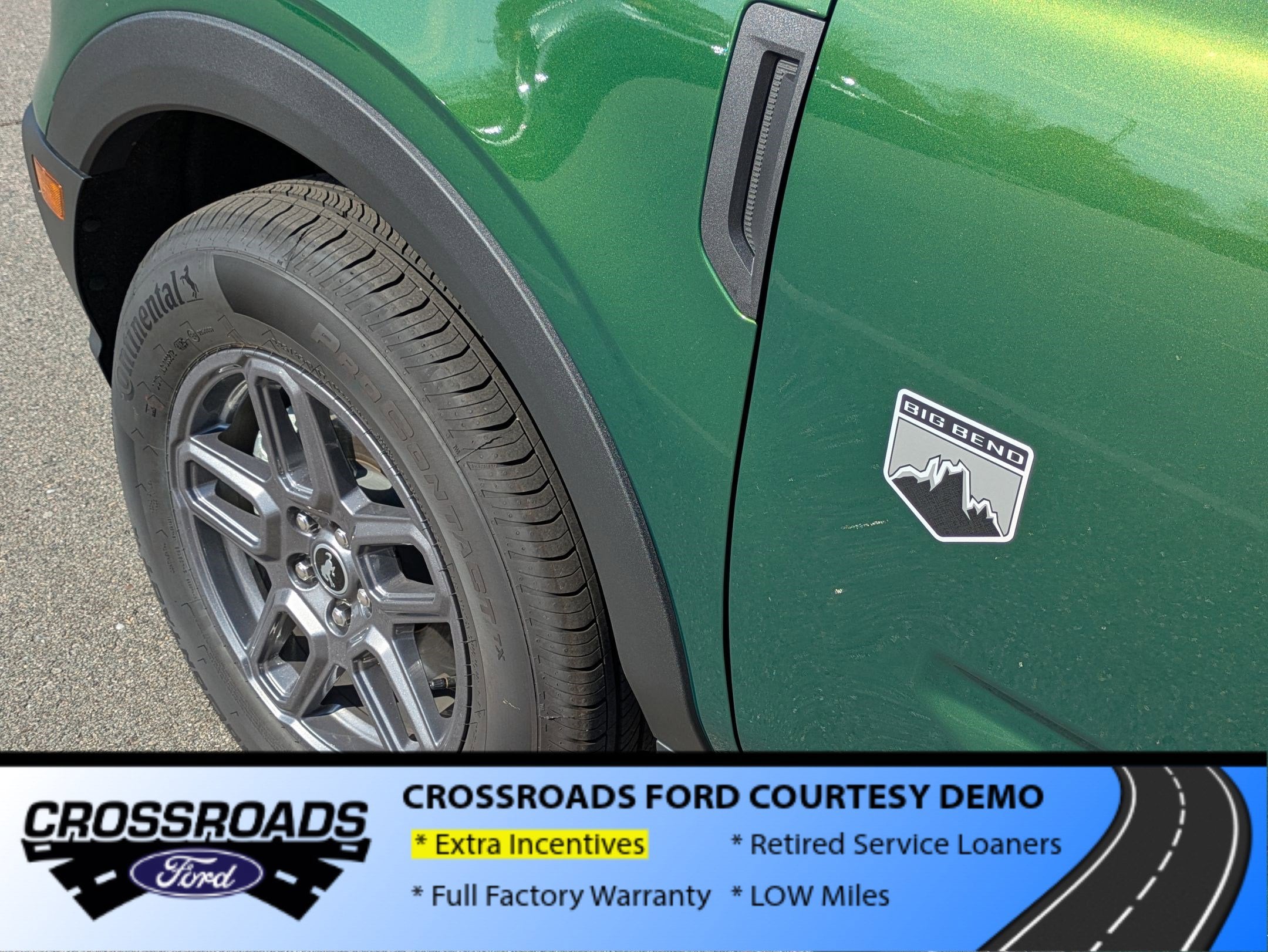 2025 Ford Bronco Sport Big Bend - Crossroads Courtesy Demo