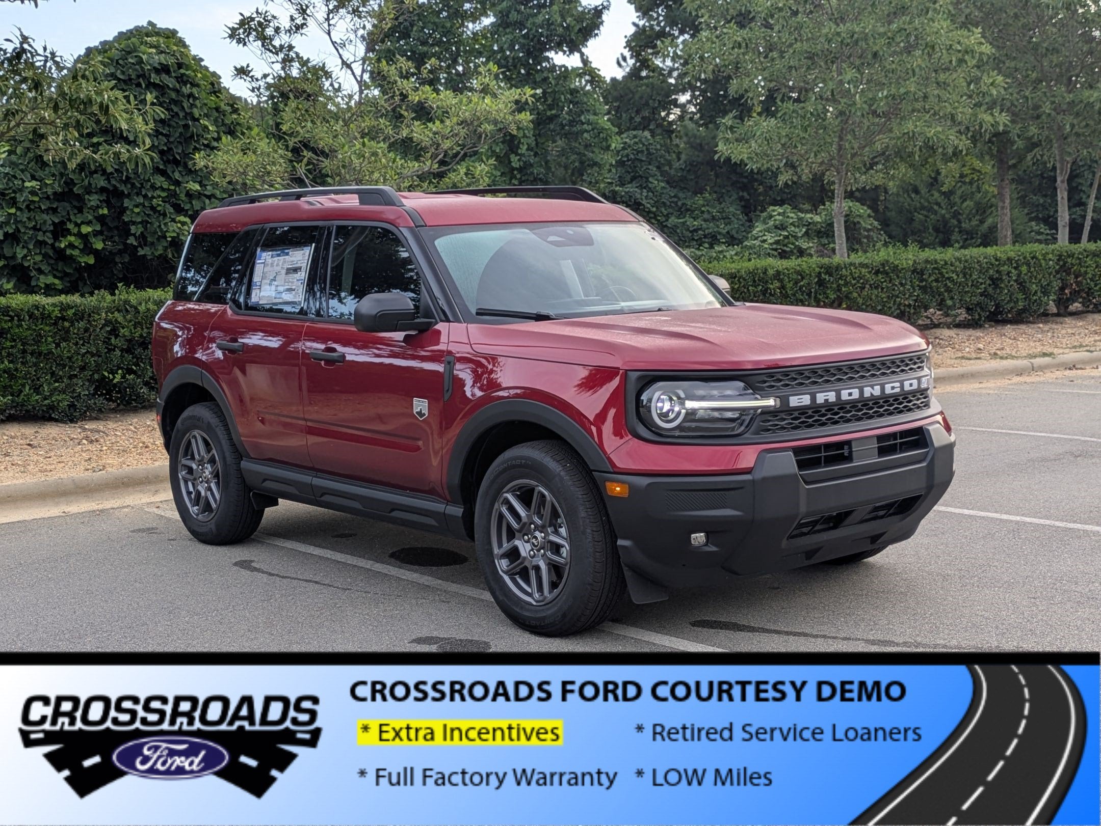 2026 Ford Bronco Sport Big Bend - Crossroads Courtesy Demo