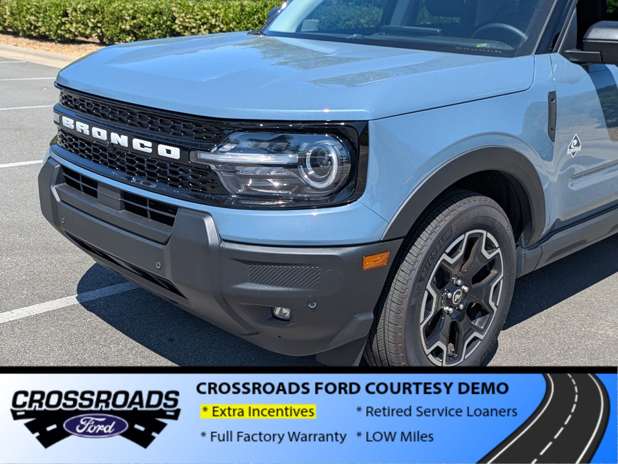2025 Ford Bronco Sport Outer Banks - Crossroads Courtesy Demo