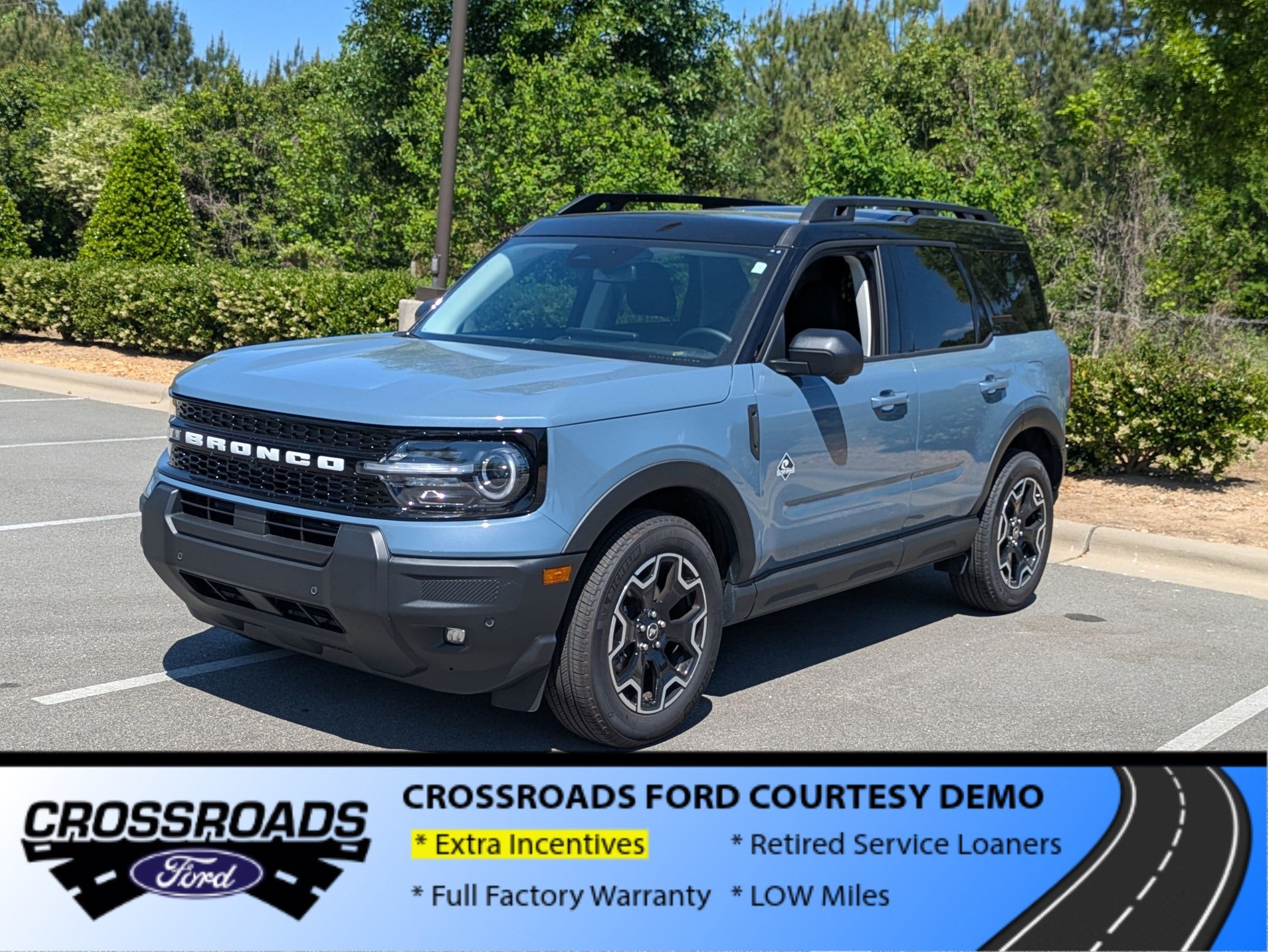 2025 Ford Bronco Sport Outer Banks - Crossroads Courtesy Demo