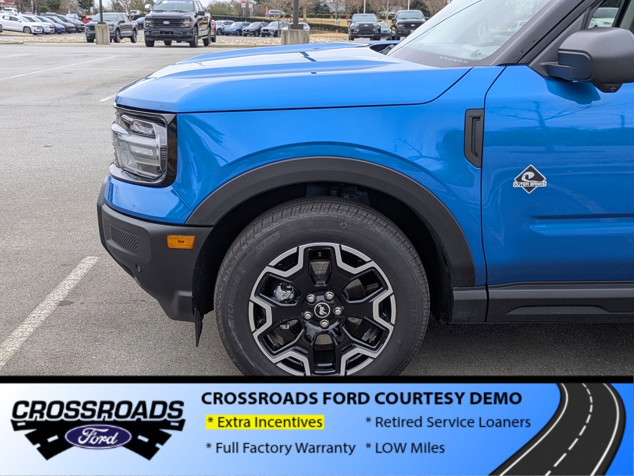 2025 Ford Bronco Sport Outer Banks - Crossroads Courtesy Demo