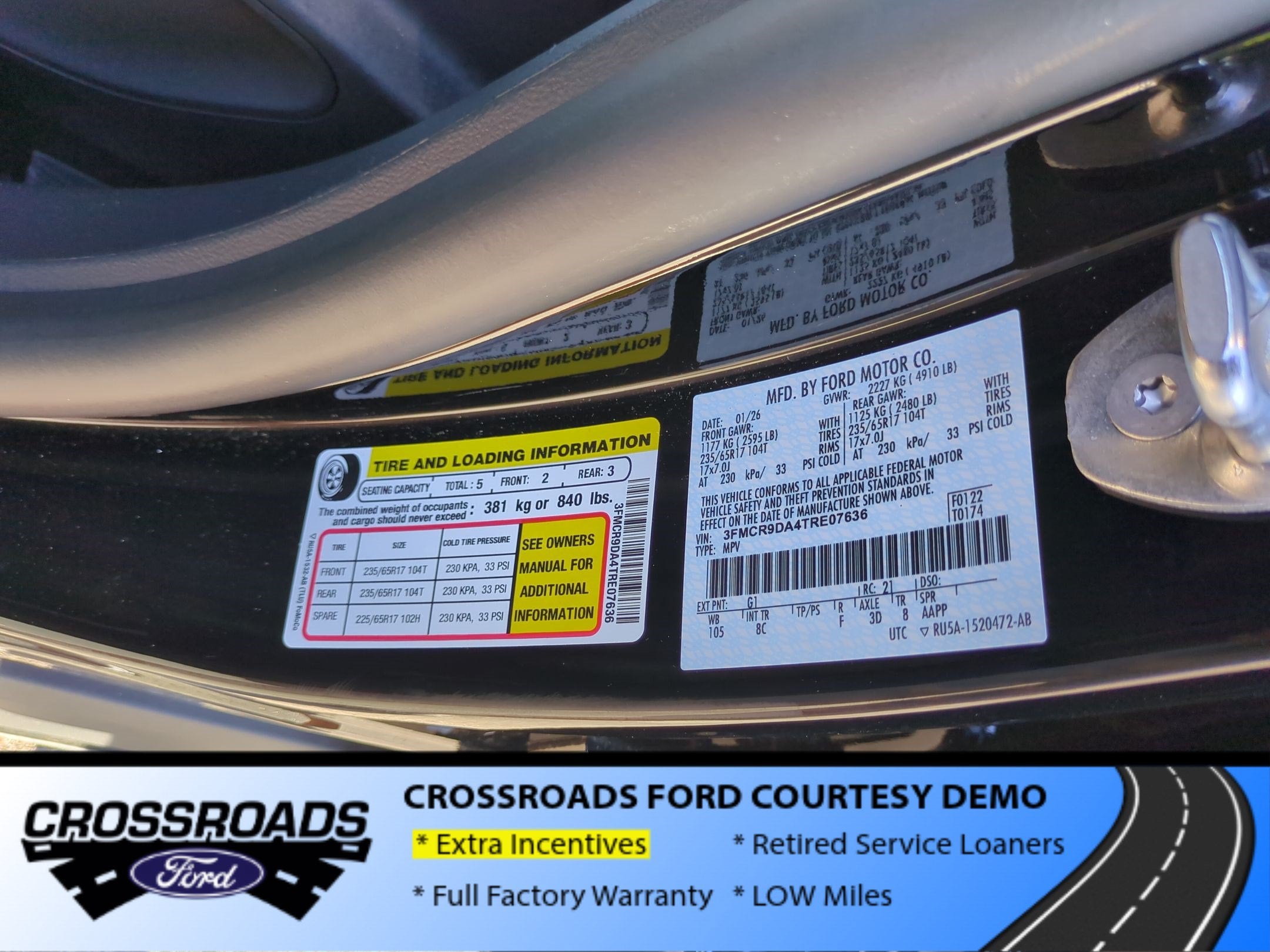 2026 Ford Bronco Sport Badlands - Crossroads Courtesy Demo
