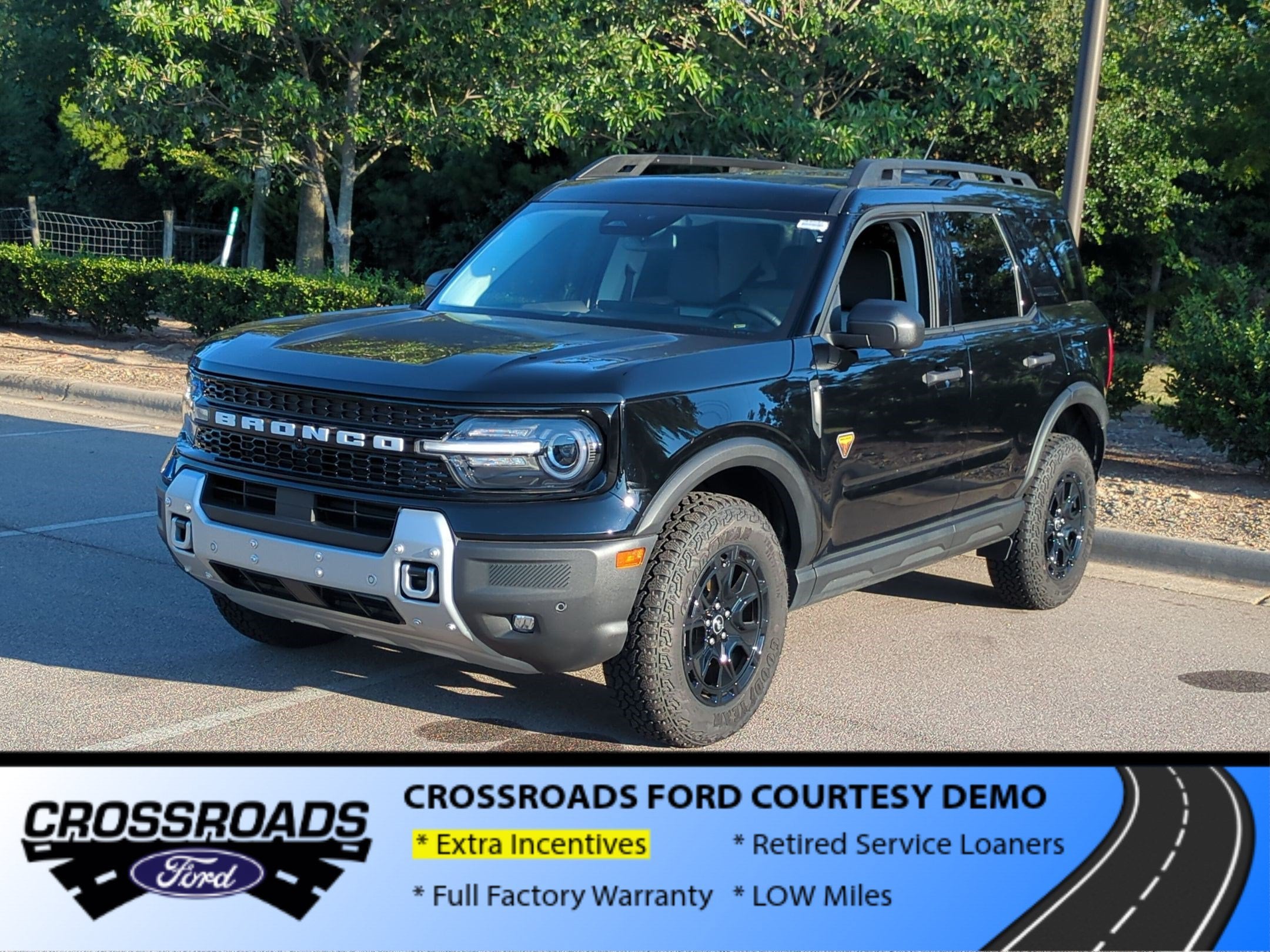 2026 Ford Bronco Sport Badlands - Crossroads Courtesy Demo