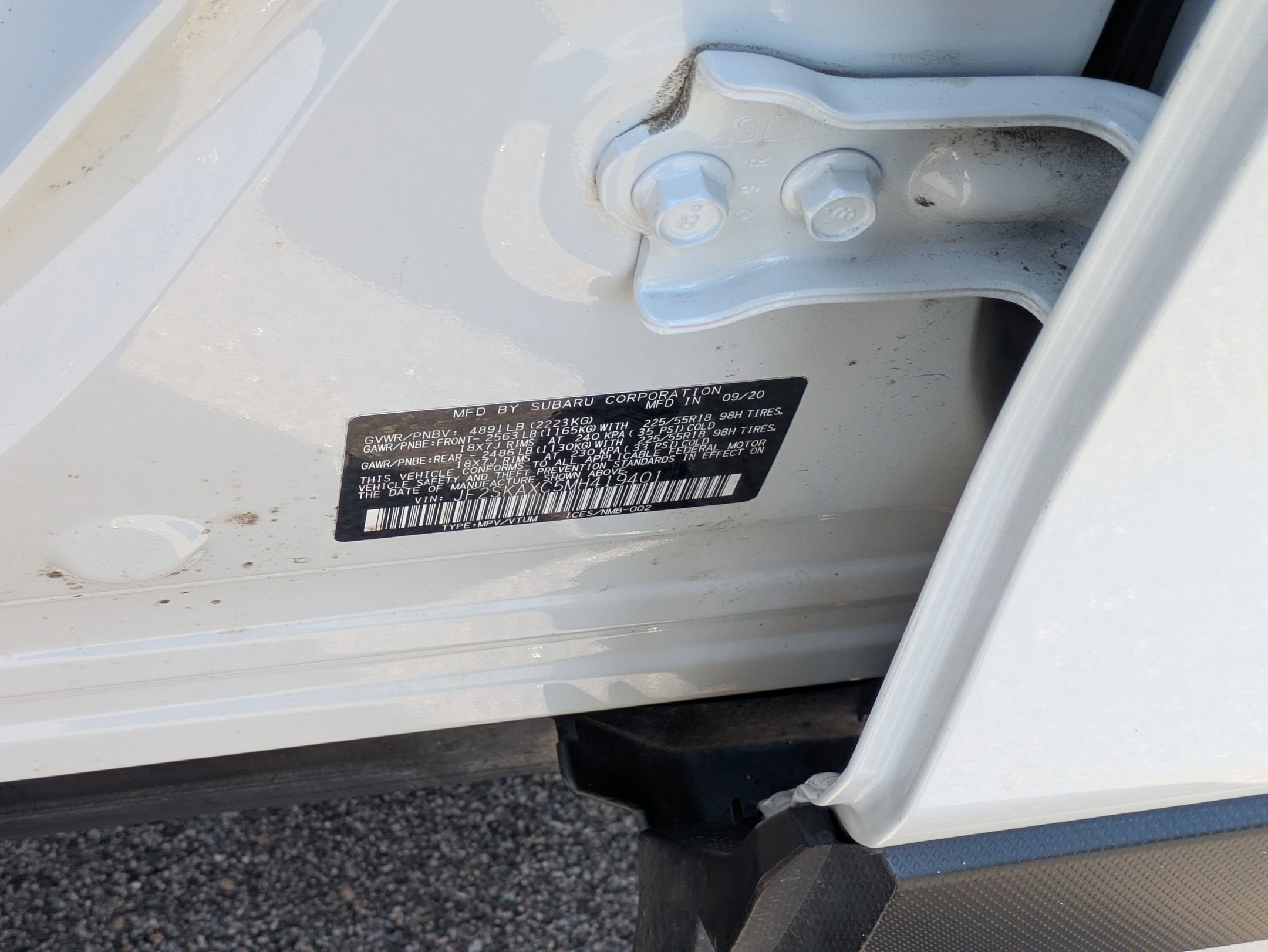 2021 Subaru Forester Touring