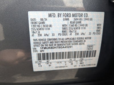 2025 Ford Explorer Active
