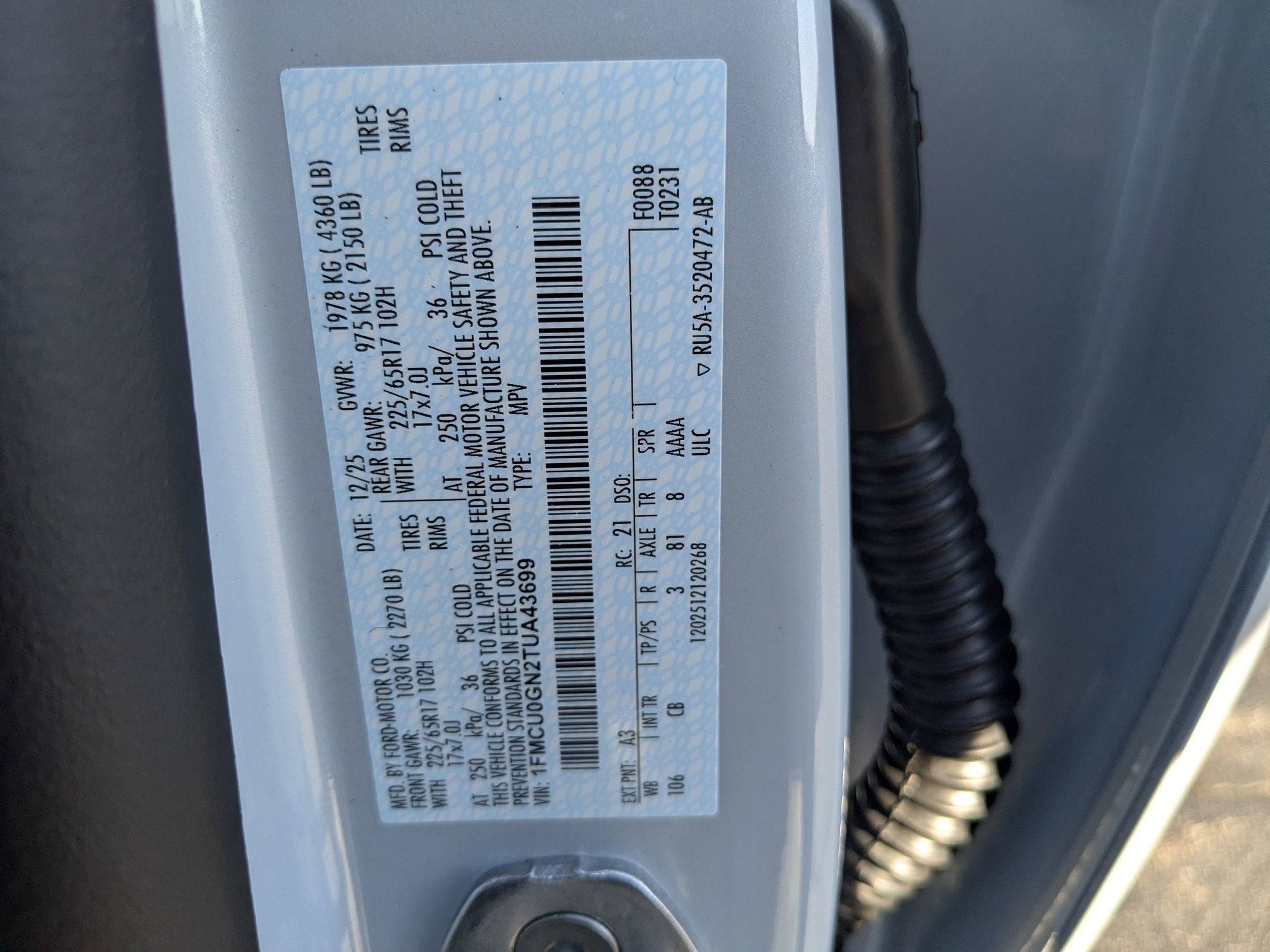 2026 Ford Escape Active