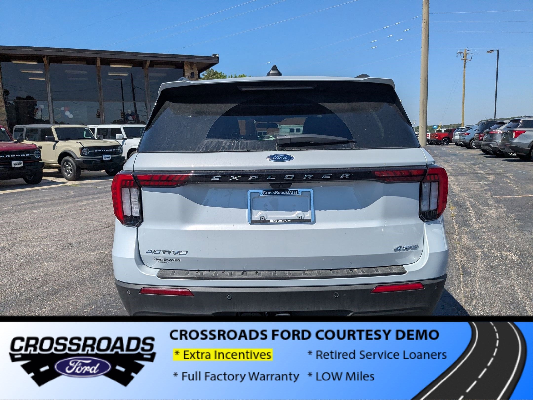 2026 Ford Explorer Active - Crossroads Courtesy Demo