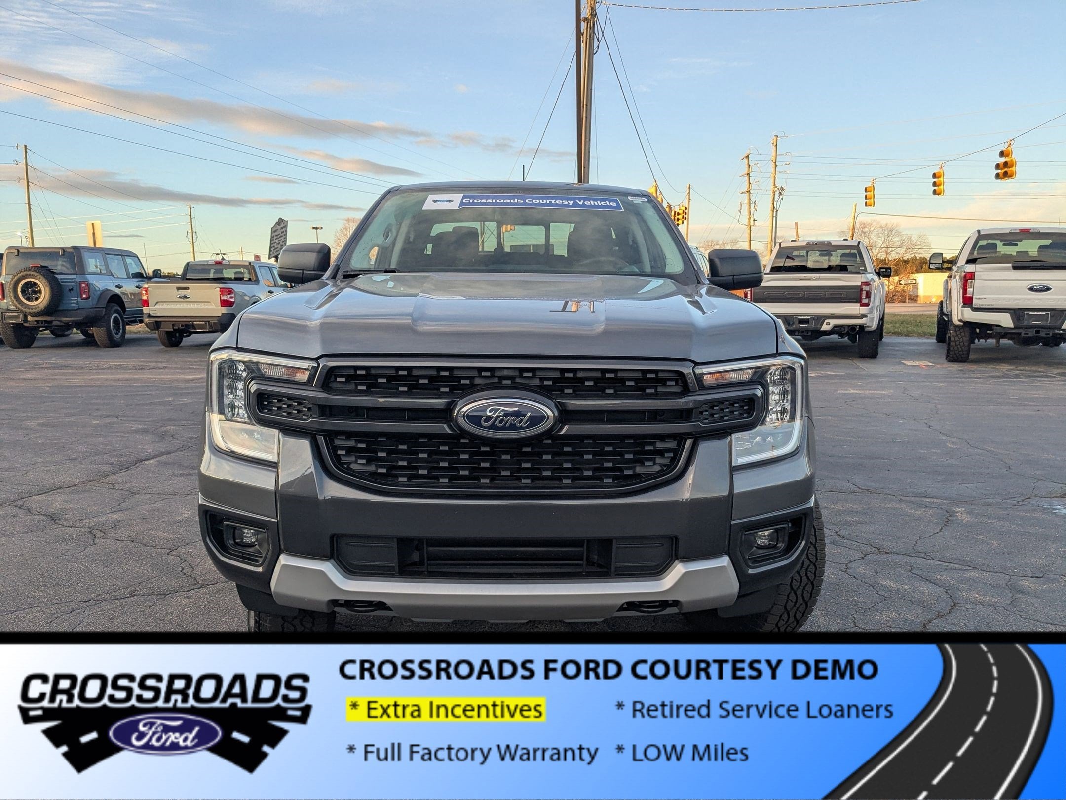 2025 Ford Ranger XLT - Crossroads Courtesy Demo