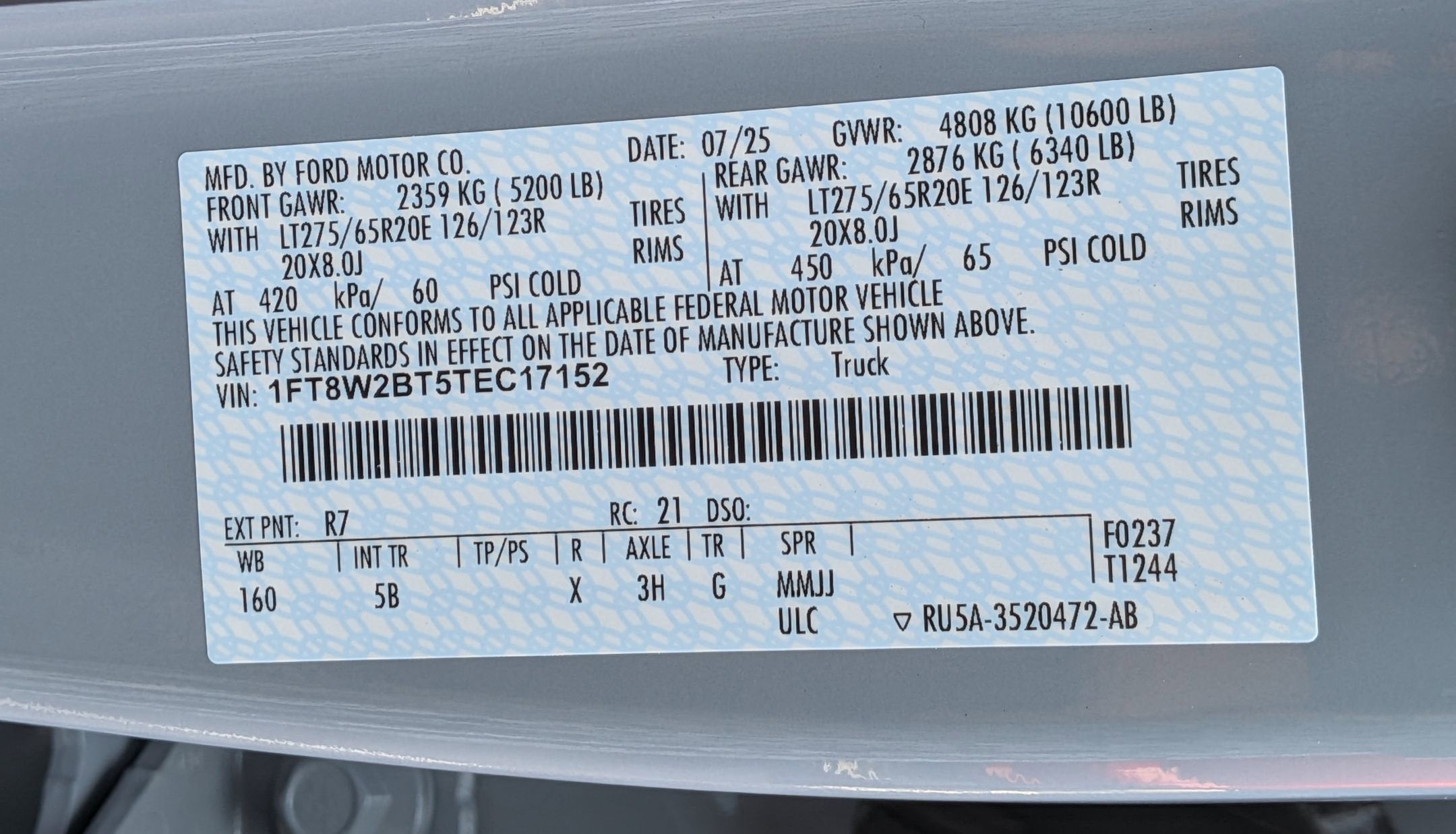 2026 Ford Super Duty F-250 SRW LARIAT