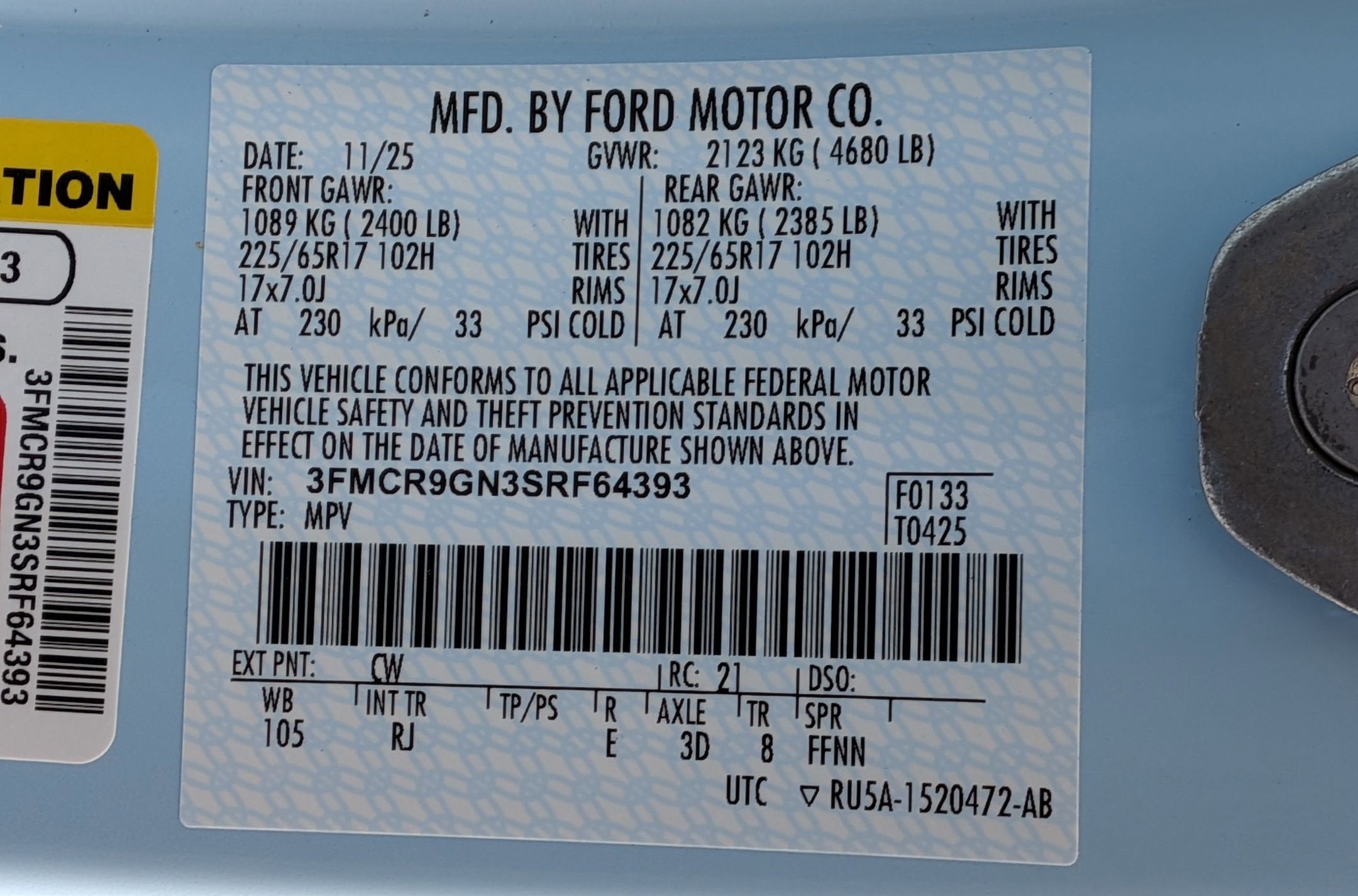 2025 Ford Bronco Sport Heritage