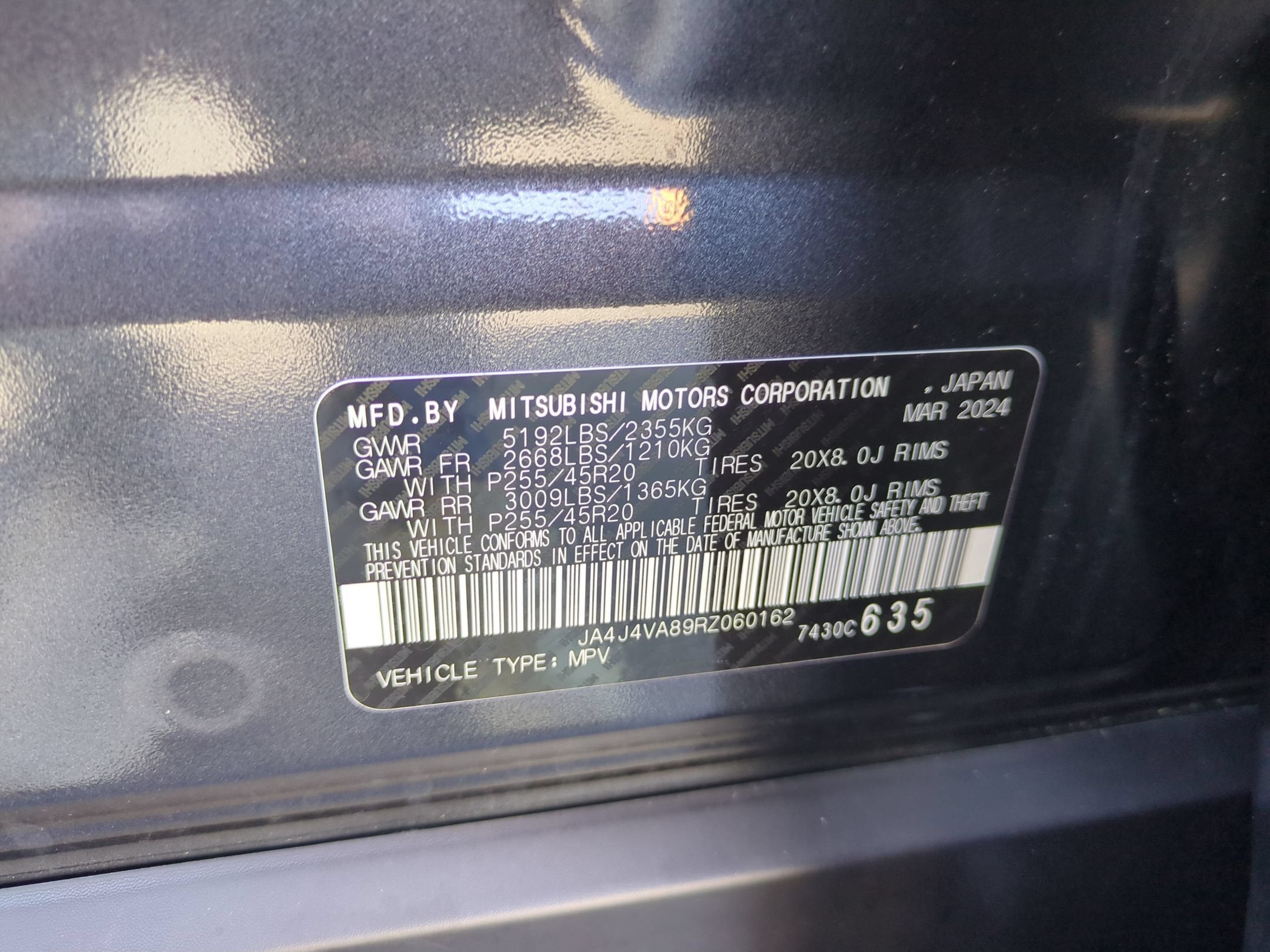 2024 Mitsubishi Outlander SE Black Edition
