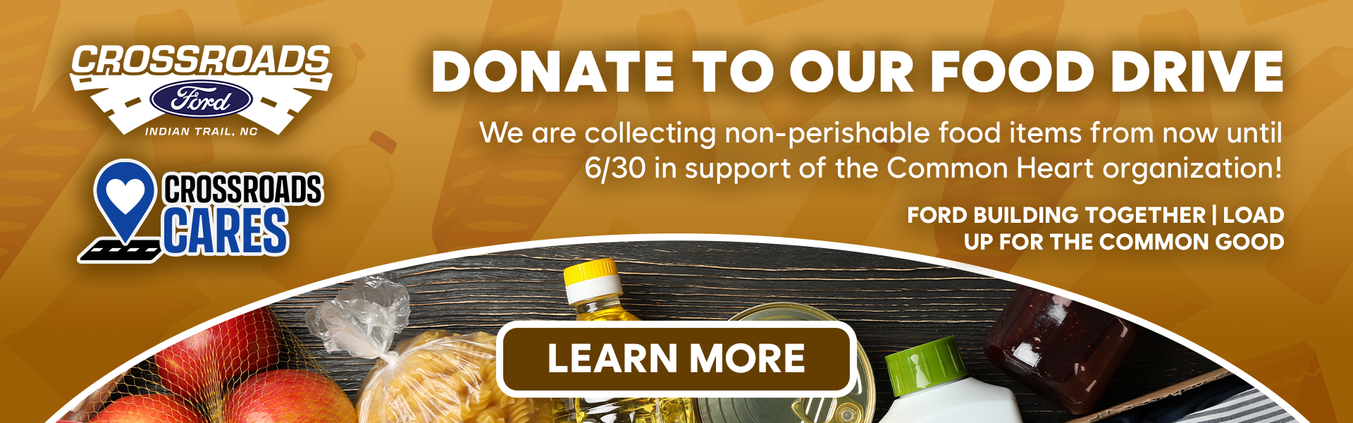 Collecting Food Drive Donations until 6/30!