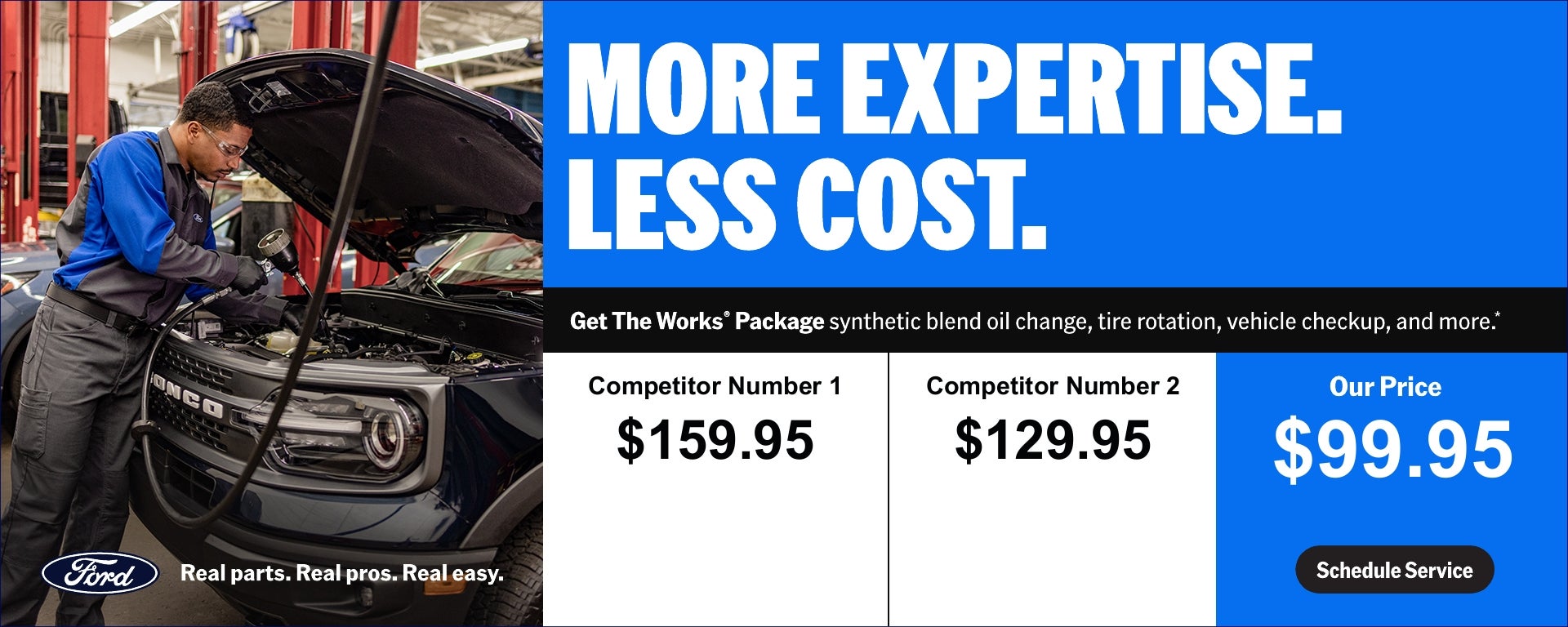 Service for Less at Indian Trail!