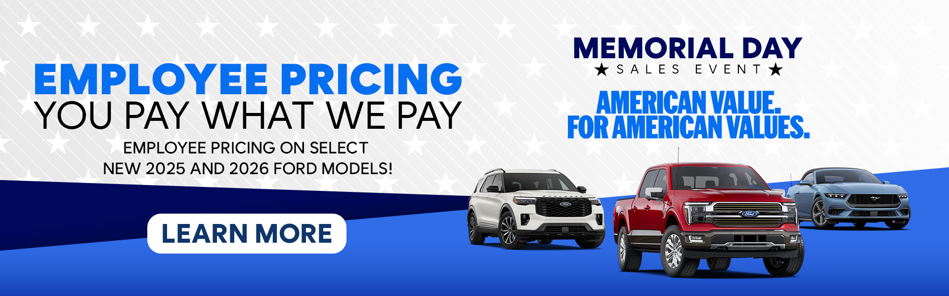Employee Pricing at Indian Trail