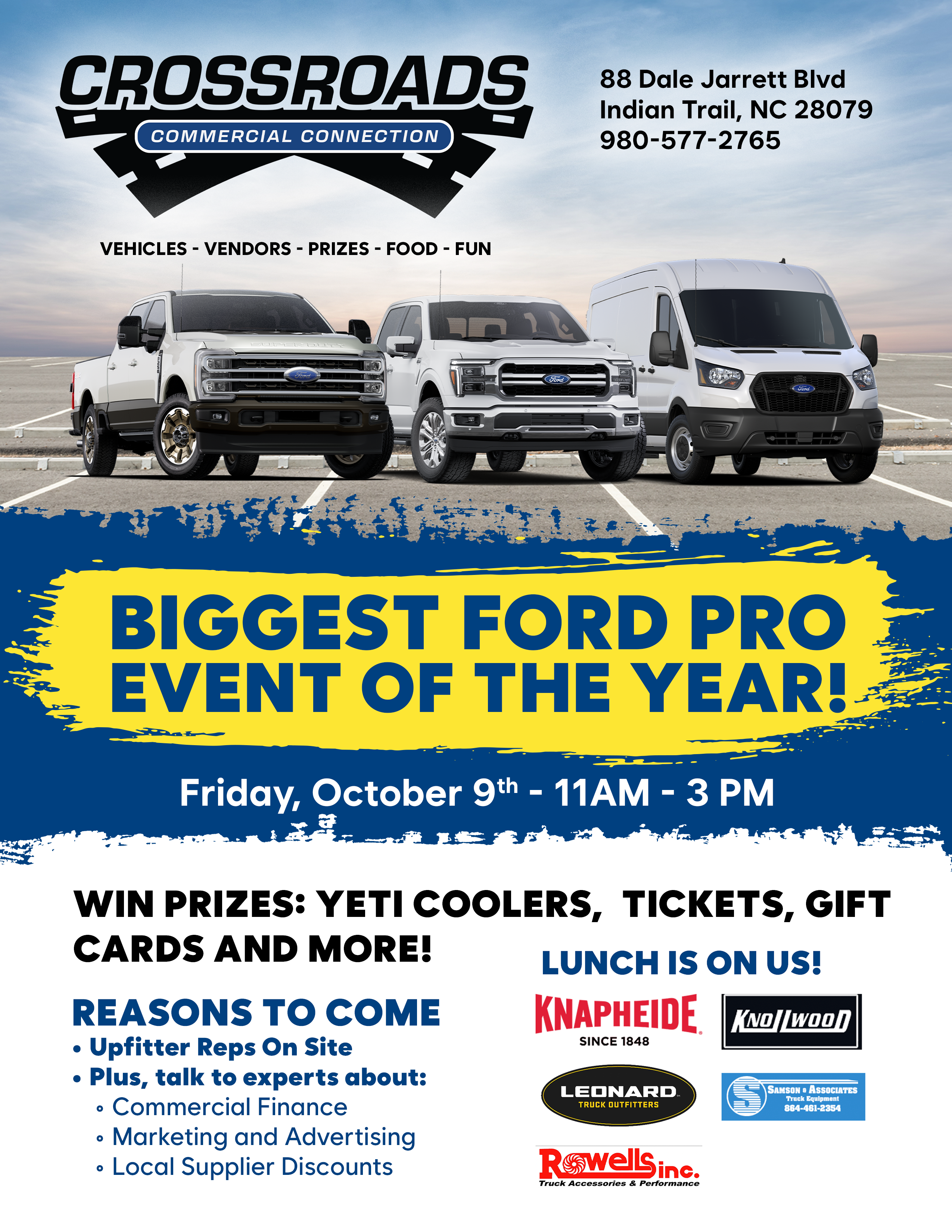 Commercial Connection Event in Indian Trail, NC Ford Pro Event